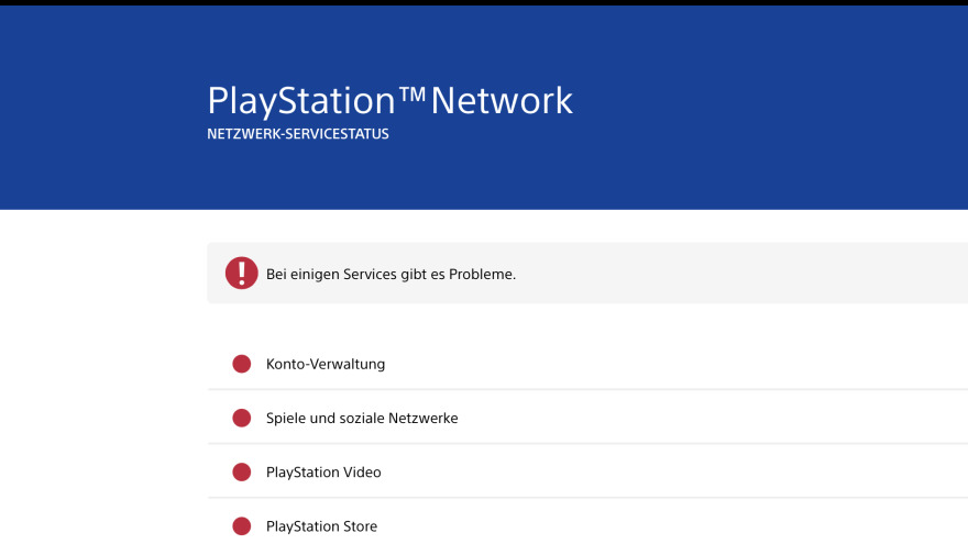PSN Störung
