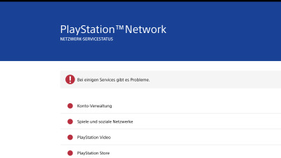 PSN Störung